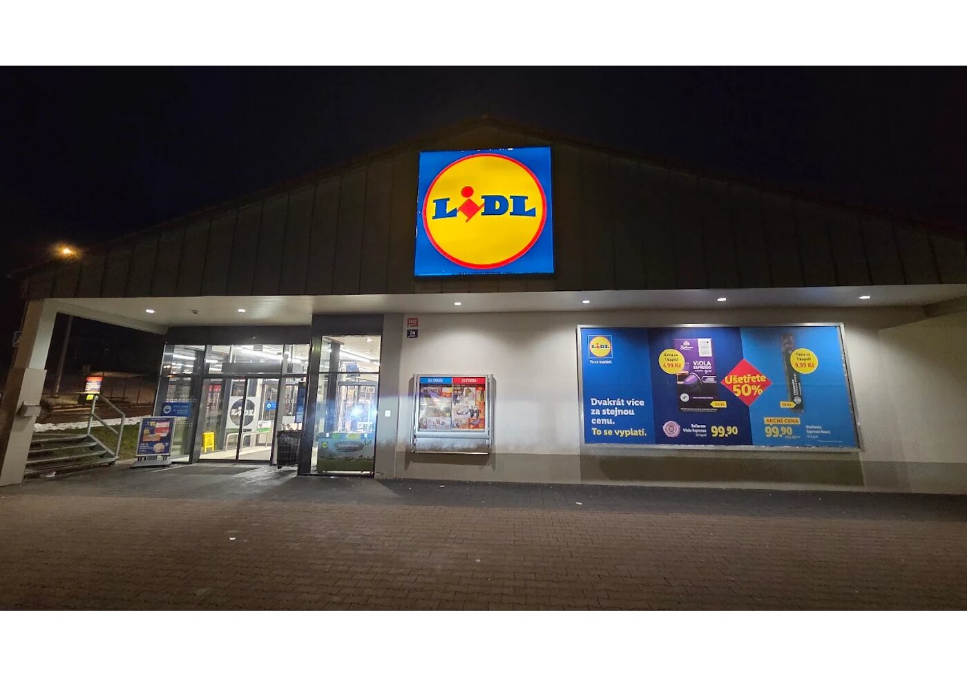 Prodejna Lidl Výstupní 3422/2a, 400 11 Ústí nad Labem
