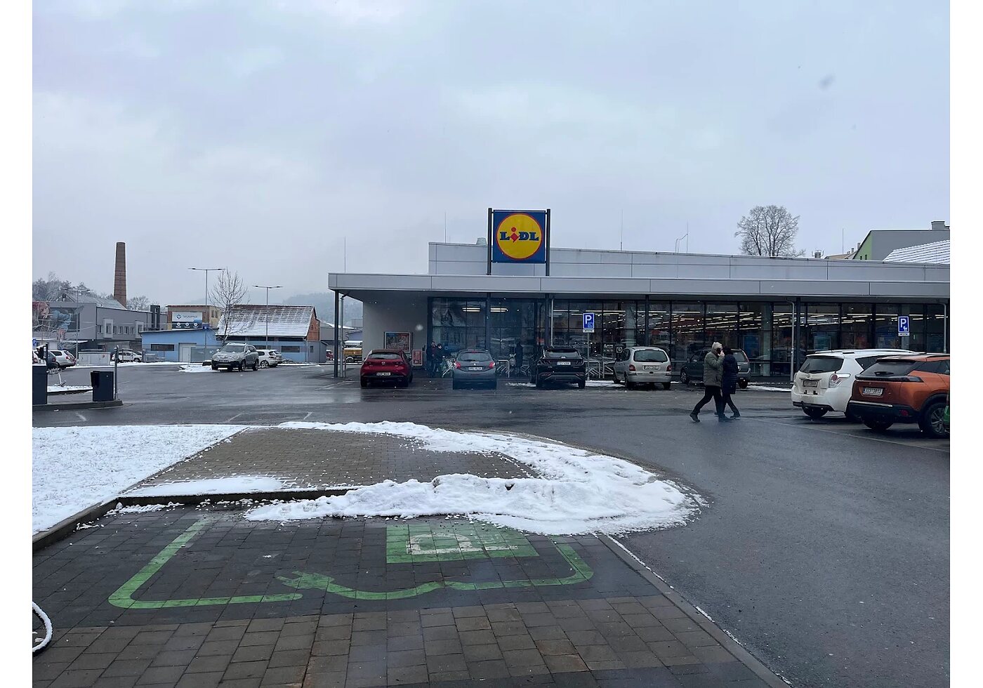 Prodejna Lidl Československé armády, 766 01 Valašské Klobouky