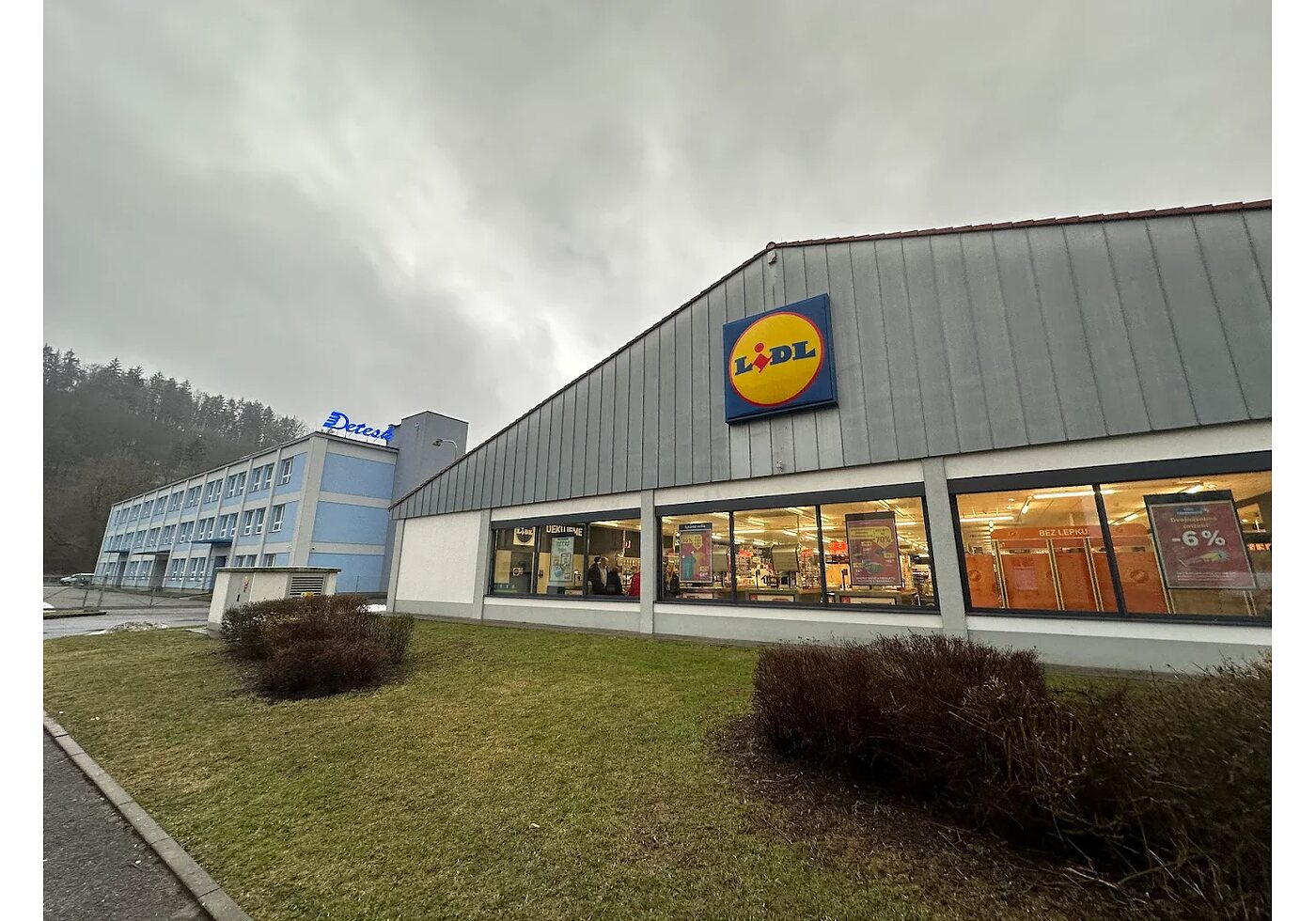 Prodejna Lidl Průmyslová 897, 468 22 Železný Brod