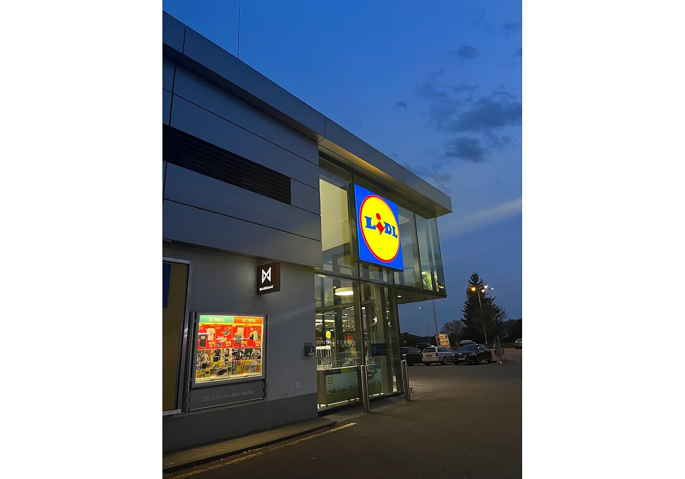 Prodejna Lidl Nábřeží 7139, 760 01 Zlín