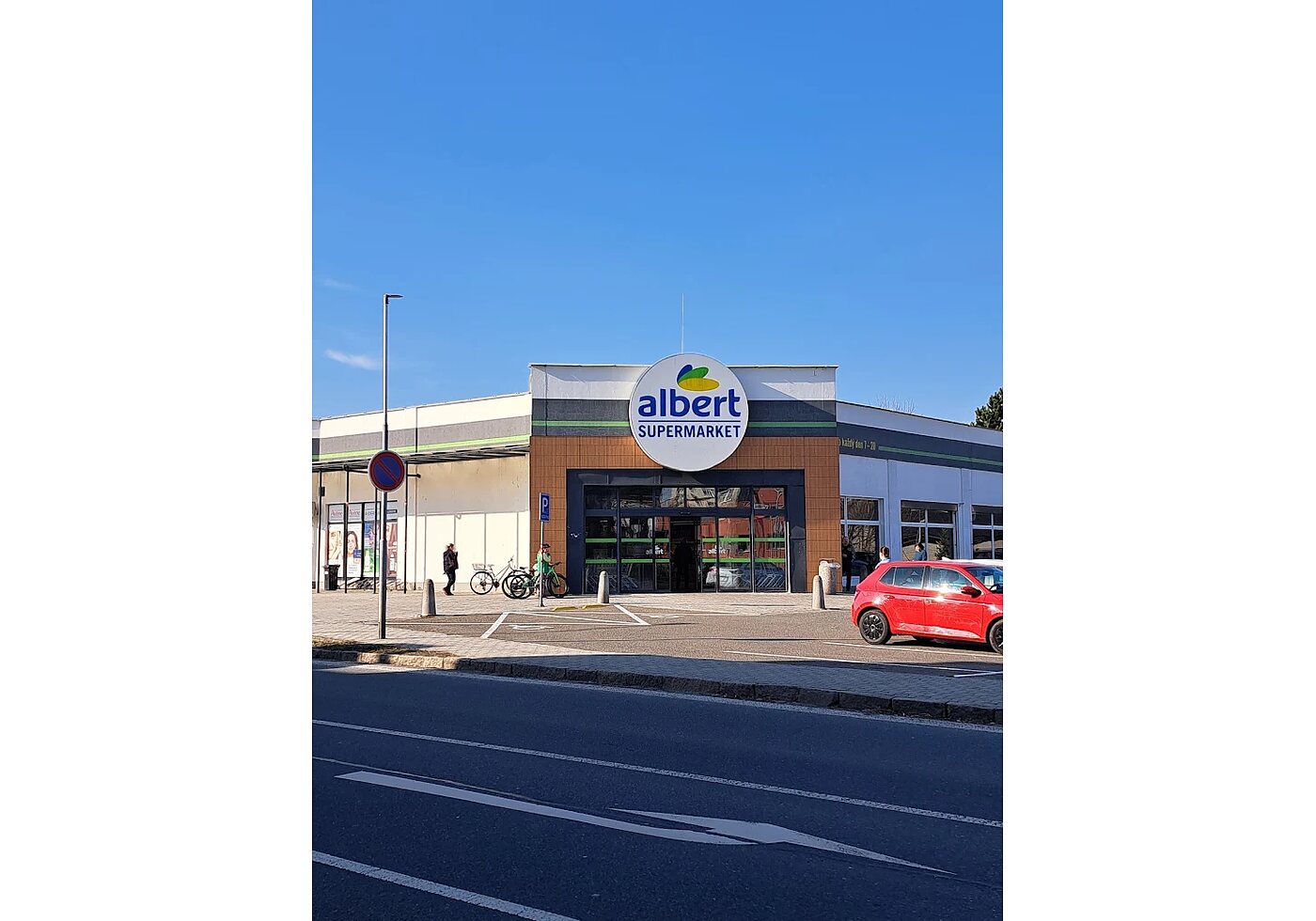 Albert Supermarket Bohumín, Čs. armády
